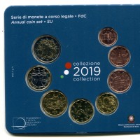 Italia 2019: serie annuale 8 pezzi
