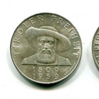 Austria, Repubblica: 50 scellini 1959 "Andrea Hofer" (KM#2888)
