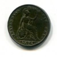 Gran Bretagna, Vittoria (1837-1901): farthing 1853 (Spink#3950)