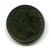 Gran Bretagna, Vittoria (1837-1901): farthing 1853 (Spink#3950)