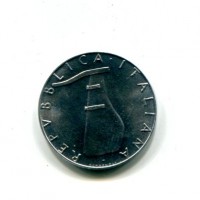Repubblica Italiana (dal 1946): 5 lire 1996 "Delfino"