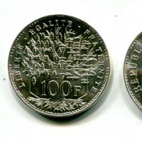 Francia, Quinta Repubblica (dal 1959): 100 franchi 1982 "Pantheon" (Gadoury#898)