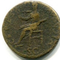 Claudio I (41-54 d.C.): asse "CERES AVGVSTA" (RIC,I#110)