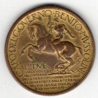 Vittorio Emanuele III (1900-1943): buono da 2 lire 1928 "Esposizione di Milano" (Gigante#-)
