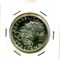 Repubblica Italiana: 1996, 1000 lire "XXVI Olimpiade Atlanta" (Gigante#470), da confezione zecca
