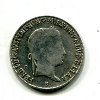 Austria, Ferdinando I (1835-1848): 20 kreuzer 1840-B (Frunwald#938)
