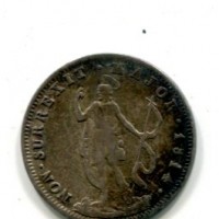 Genova, Repubblica Genovese 1814: 10 soldi 1814 (Gigante#1)
