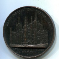 Milano 1818: medaglia per il Cardinale Carlo Gaetano di Gaisruck, opus Putinati, diametro 44mm (Wurzbach#3040), gr.47,82