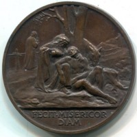 Pio XII (1939-1958): medaglia annuale 1945-VII (Mistruzzi#47), opus Mistruzzi
