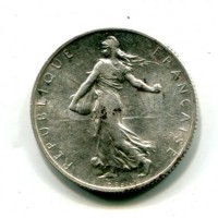 Francia, Terza Repubblica (1871-1940): 2 franchi 1918 (Gadoury#532)
