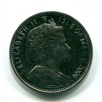 Isola di Man, Elisabetta II (1952-2022): 1 corona 2006 "Gattini Esotici a Pelo Corto" (KM#1290A)