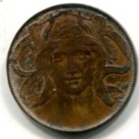 Vittorio Emanuele III (1900-1943): buono da 20 cent. 1906 "Esposizione di Milano" (Gigante#2)
