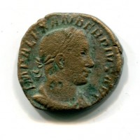 Alessandro Severo (222-235 d.C.): sesterzio "MARS VICTOR" (RIC#635), spatinato