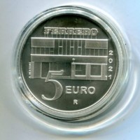Italia 2021: 5 euro "Nutella Verde" nella sua confezione originale, tiratura limitata
