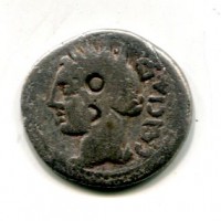 Cassia, L.Cassius Caecianus (102 a.C.): denario, contromarca al D/  (Crawford#321/1)
