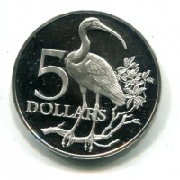 Trinidad e Tobago: 5 dollari 1974 (KM#8)