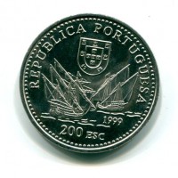 Portogallo, Repubblica (dal 1910): 200 escudos 1999 "Duarte Pacheco Pereira" (KM#719)