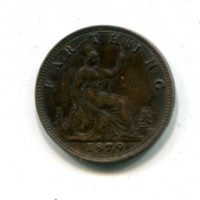 Gran Bretagna, Vittoria (1837-1901): farthing 1879 (Spink#3958)