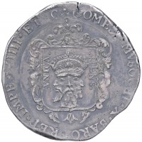 Retegno, Antonio Teodoro Trivulzio (1676-1678): doppio filippo 1676 (CNI#7/17; MIR#899/1), grammi  55.31, mm 46-48.5