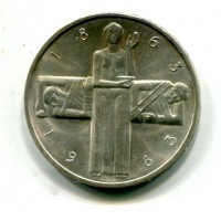 Svizzera, Confederazione: 5 franchi 1963 "Croce Rossa"
