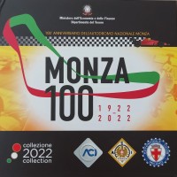 Italia 2022: serie annuale 9 pezzi "100° anniversario dell'autodromo di Monza"
