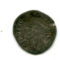 Modena, Francesco I d'Este (1629-1658): giorgino, testa che guarda a dx (MIR,174#797v), in esergo ET invece di IT