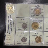 Repubblica Italiana: serie annuale 1992 (confezione Abafil, no argento)