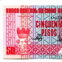 Guinea Bissau: 50 pesos 01/03/1990 (Pick#10)
