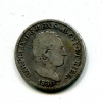 Carlo Felice (1821-1831): 50 centesimi 1830-To (Gigante#98)
