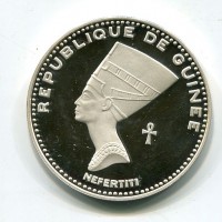 Guinea: 500 franchi 1970 "Nefertiti" (KM#25)