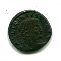 Licinio (307-324 d.C.): follis "GENIO AVGVSTI" zecca di Tessalonica (RIC,VI#30B)