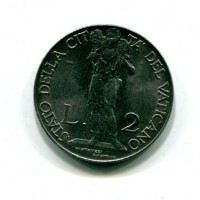 Vaticano, Pio XII (1939-1958): 2 lire 1941-III (Gigante#167)