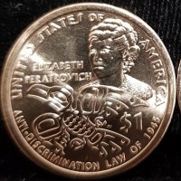 USA: 1 dollaro 2020-D "Elisabeth Peratrovich""