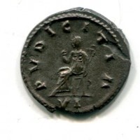 Salonina (moglie di Gallieno): antoniniano "PVDICITIA" (RIC#25), 3,26g 
