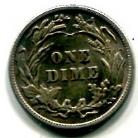 USA: 10 cent. 1915 "Barber"
