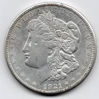 USA: 1 dollaro 1921 "Morgan"
