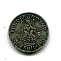 Gran Bretagna, Giorgio VI (1936-1952): 1 scellino 1939 "Scottish" (Spink#4083)
