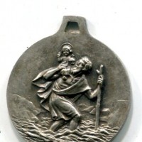 Francia: medaglia "S.te Jeanne D'Arc Priez Pour Nous", diametro 30 mm