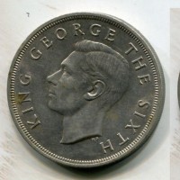 Nuova Zelanda, Giorgio VI (1936-1952): corona 1949 (KM#22)