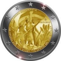 Grecia 2013: 2 euro commemorativi "Annessione di Creta"