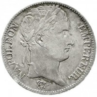 Francia, Napoleone I (1799-1814): 5 franchi 1810-A (Gadoury#584), bella patina