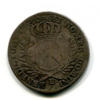 Francia, Luigi XV (1715-1774): 1/2 scudo 1730-E (Gadoury#313)