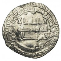 Islam, Abbasidi, Al-Mu'tazz billah (ah251.255/866-869 d.C.): dirham ah251, zecca Surra Man ra'a (Album#236.1), grammi 2,87, 20 mm. Ondulato