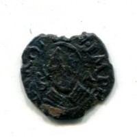 Milano, Carlo V (1535-1556): quattrino (Crippa#23B)