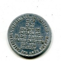 Francia Marsiglia: gettone da 5 cent.