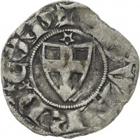 Edoardo (1323-1329): forte di I tipo (MIR#53; CNI,I15#3; Simonetti#1/2), grammi 0.95