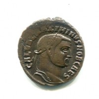 Massimino II Daia (305-313 d.C.): follis "GENIO CAESARIS" zecca di Alessandria (RIC#992), gr.6,36
