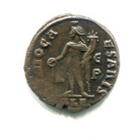Massimino II Daia (305-313 d.C.): follis "GENIO CAESARIS" zecca di Alessandria (RIC#992), gr.6,36
