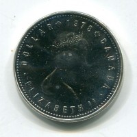 Canada, Elisabetta II (1952-2022): 1 dollaro 1978 "Edmonton" (KM#121)