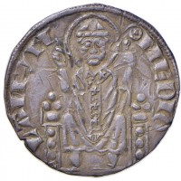 Milano, Enrico VII di Lussemburgo (1310-1313): doppio ambrosino (MIR#72/1; CNI#9-13), grammi 3,78